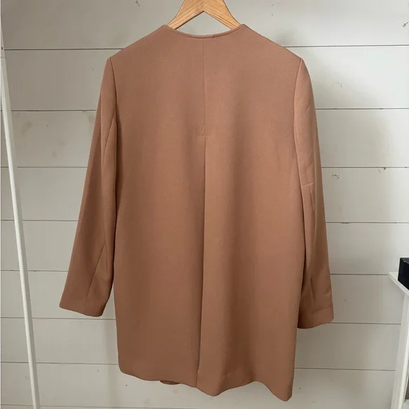 ✨ H&M Camel Zip Coat – Size M – NWT (New With Tags) ✨ - Picture 2 of 3